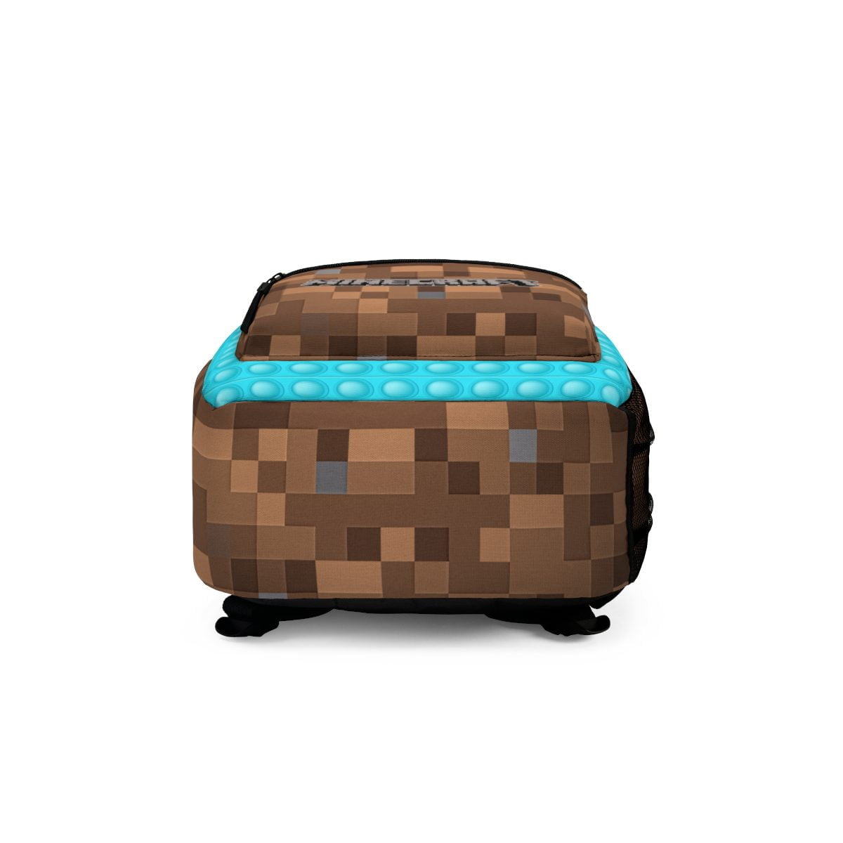 Minecraft Backpack – Blue and Brown POP IT Simulation Silicone Figures Cool Kiddo 18