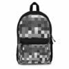 Mega-Craft Big Pixels Minecraft Black and Grey Backpack Cool Kiddo 20