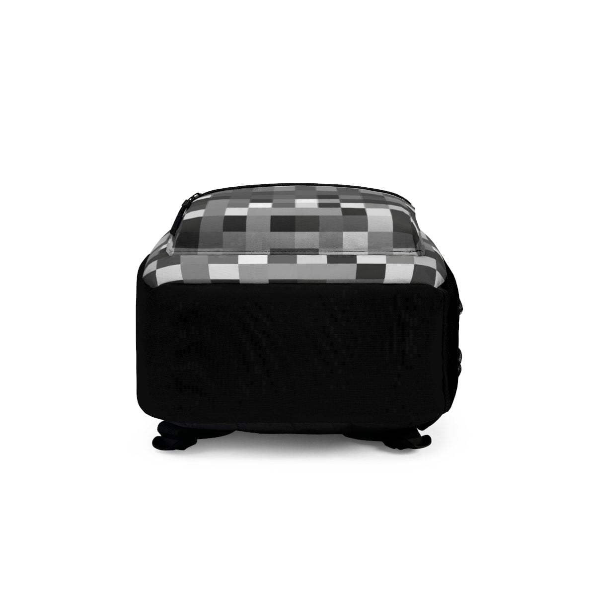 Mega-Craft Big Pixels Minecraft Black and Grey Backpack Cool Kiddo 18
