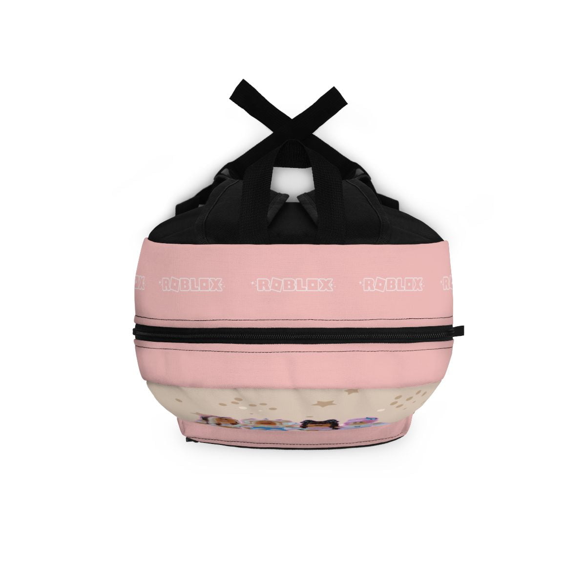 Light Pink and Beige Roblox Girls Backpack Cool Kiddo 16