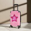 Pink Glitter Simulation Star Shine Barbie Magic Suitcase Cool Kiddo 34