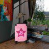 Pink Glitter Simulation Star Shine Barbie Magic Suitcase