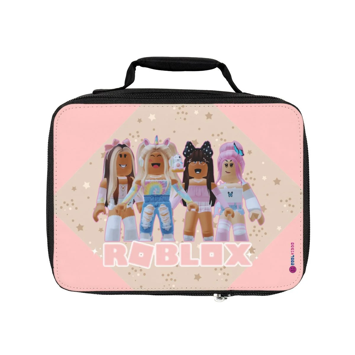 Light Pink and Beige Roblox Girls Lunchbox Cool Kiddo 10