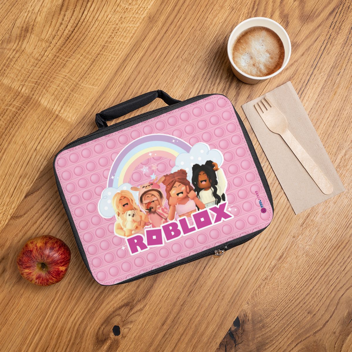 Pink Roblox Girls Lunchbox POP IT Simulation Cool Kiddo 12