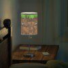 Minecraft Lamp on a Stand, US|CA plug Cool Kiddo 56
