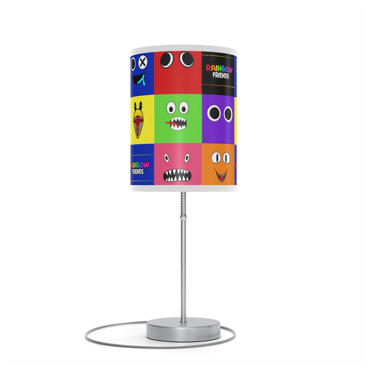 Rainbow Friends Monster Grid Lamp on a Stand, US|CA plug Cool Kiddo 22