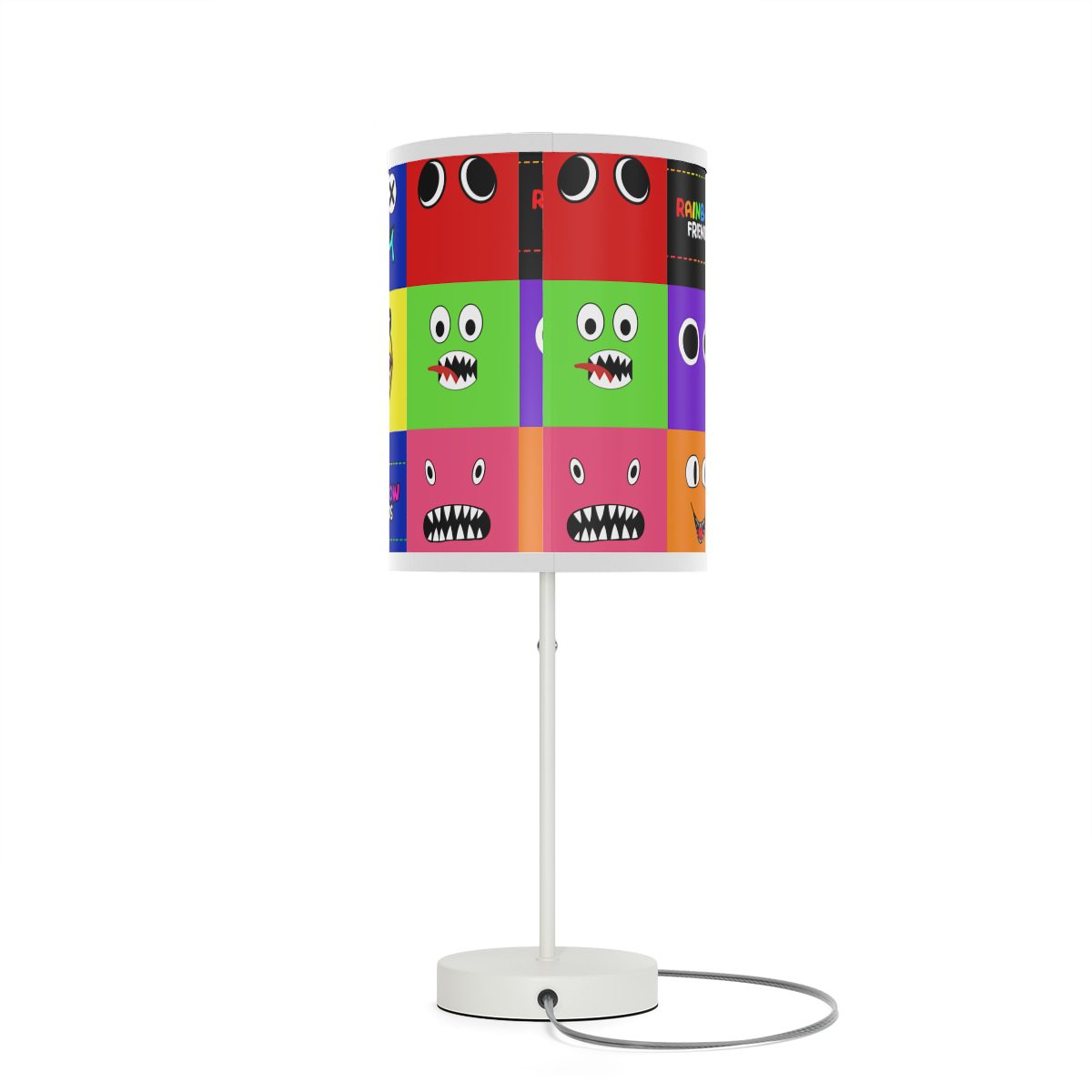 Rainbow Friends Monster Grid Lamp on a Stand, US|CA plug Cool Kiddo 12