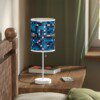 Blue Minecraft Lamp on a Stand, US|CA plug Cool Kiddo 42
