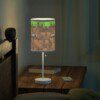 Minecraft Lamp on a Stand, US|CA plug Cool Kiddo 44
