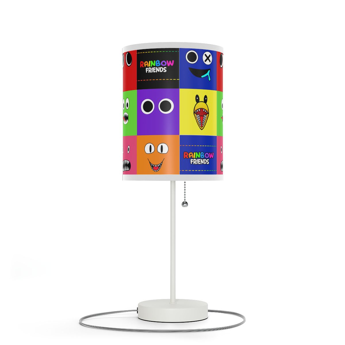 Rainbow Friends Monster Grid Lamp on a Stand, US|CA plug Cool Kiddo 14