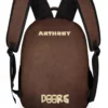 Personalized Name Roblox Doors Horror Characters Brown Backpack