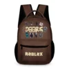 Personalized Name Roblox Doors Horror Characters Brown Backpack Cool Kiddo 28