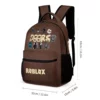 Personalized Name Roblox Doors Horror Characters Brown Backpack Cool Kiddo 30