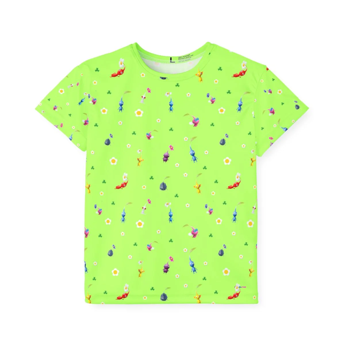 Pikmin 4 Rescue Pup Oatchi Pikmin 2023 Neon Yellow Kids Sports Jersey (All Over Print) Cool Kiddo 12