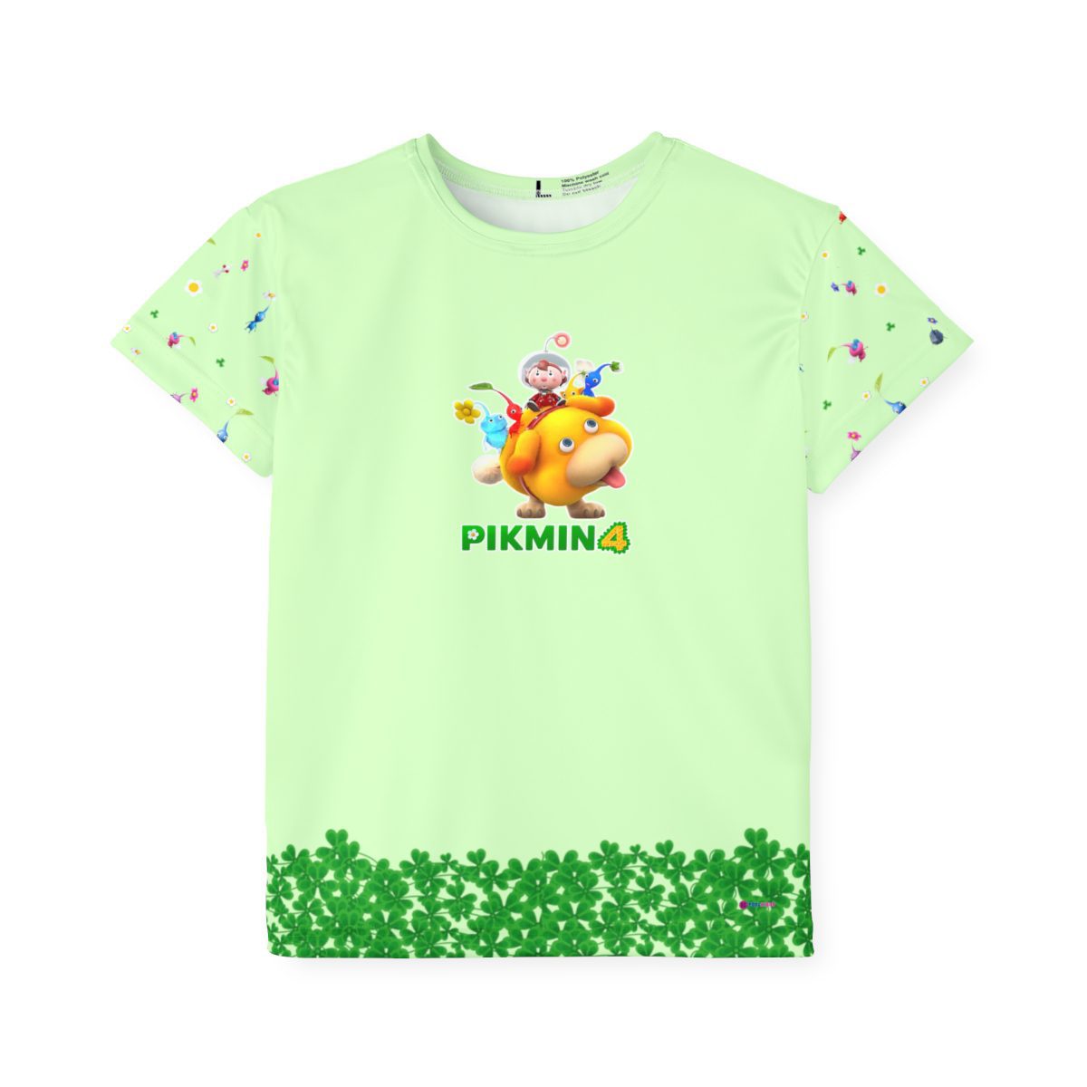 Pikmin 4 Rescue Pup Oatchi Pikmin 2023 Light Green Kids Sports Jersey (All Over Print) Cool Kiddo 12