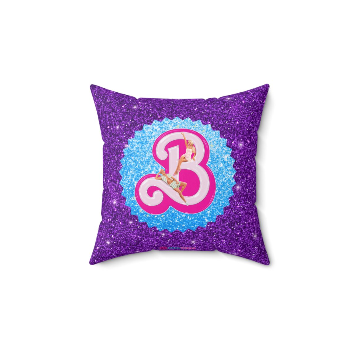 Barbie Movie 2023 Purple Sparkle Cushion Glitter Simulation Cool Kiddo 14