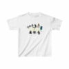 Roblox DOORS Logo and Horror Characters Kids Heavy Cotton™ Tee (Front and Back Print) Cool Kiddo 34