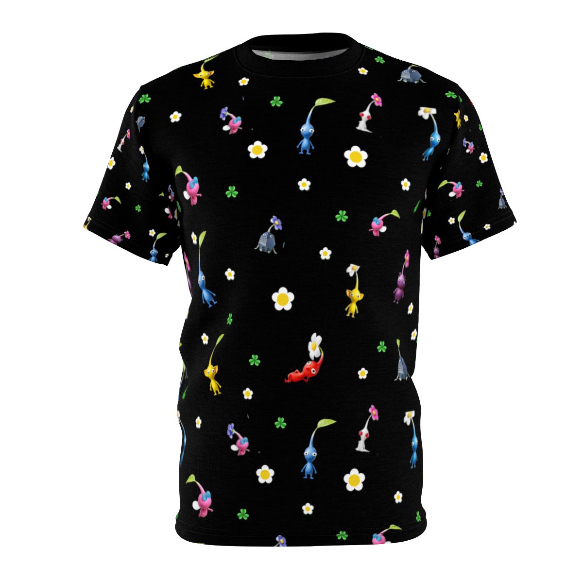 Pikmin 4 Rescue Pup Oatchi Pikmin 2023 Unisex Cut & Sew Tee (All Over Print) Cool Kiddo 24