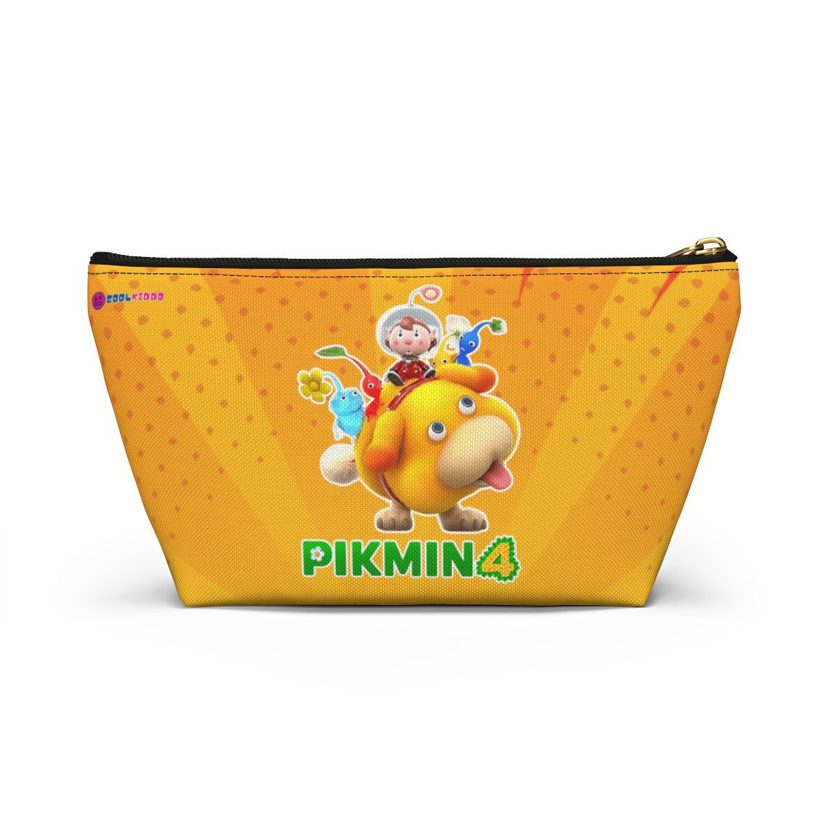 Pikmin 4 Yellow Gold Accessory Pouch w T-bottom Cool Kiddo 24