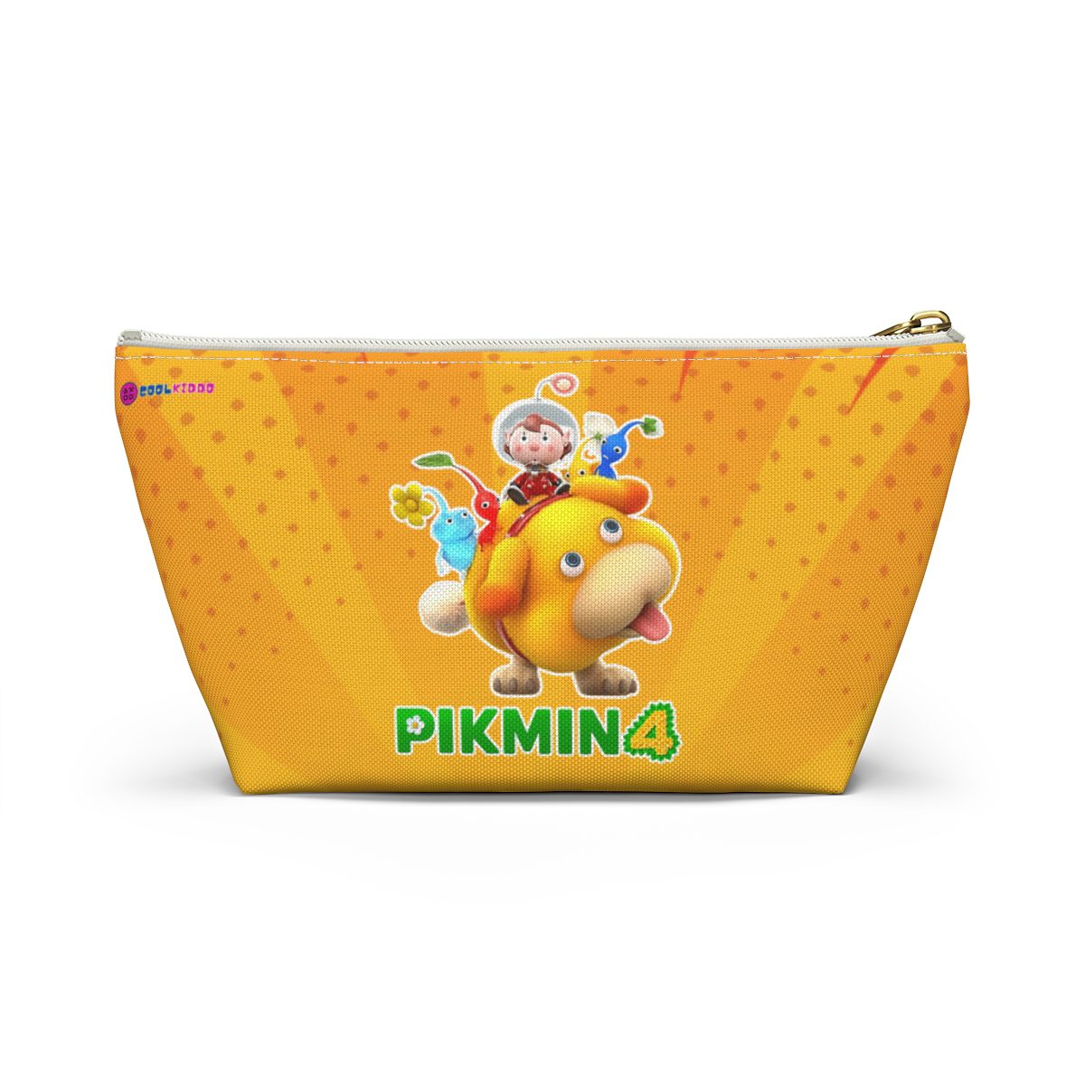 Pikmin 4 Yellow Gold Accessory Pouch w T-bottom