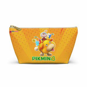 Pikmin 4 Yellow Gold Accessory Pouch w T-bottom Cool Kiddo