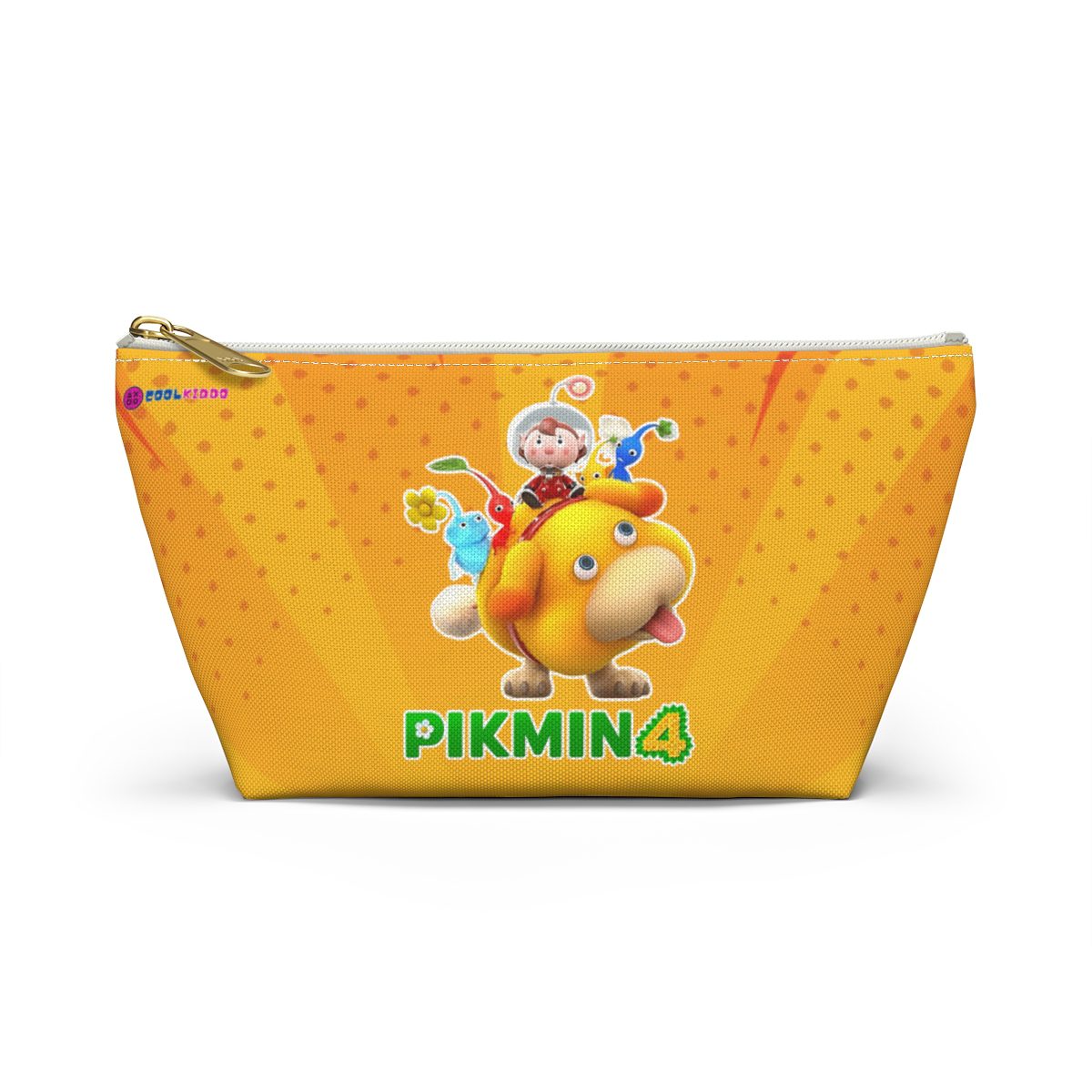 Pikmin 4 Yellow Gold Accessory Pouch w T-bottom Cool Kiddo 10