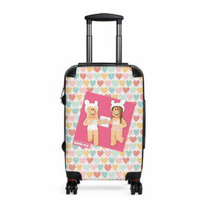 Roblox Girl’s Pastel Colors Hearts Adventure Companion: Carry-On Suitcase Cool Kiddo