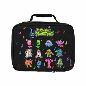 My Singing Monsters Black Lunch Box Fun Monsters Lunch Bag Cool Kiddo