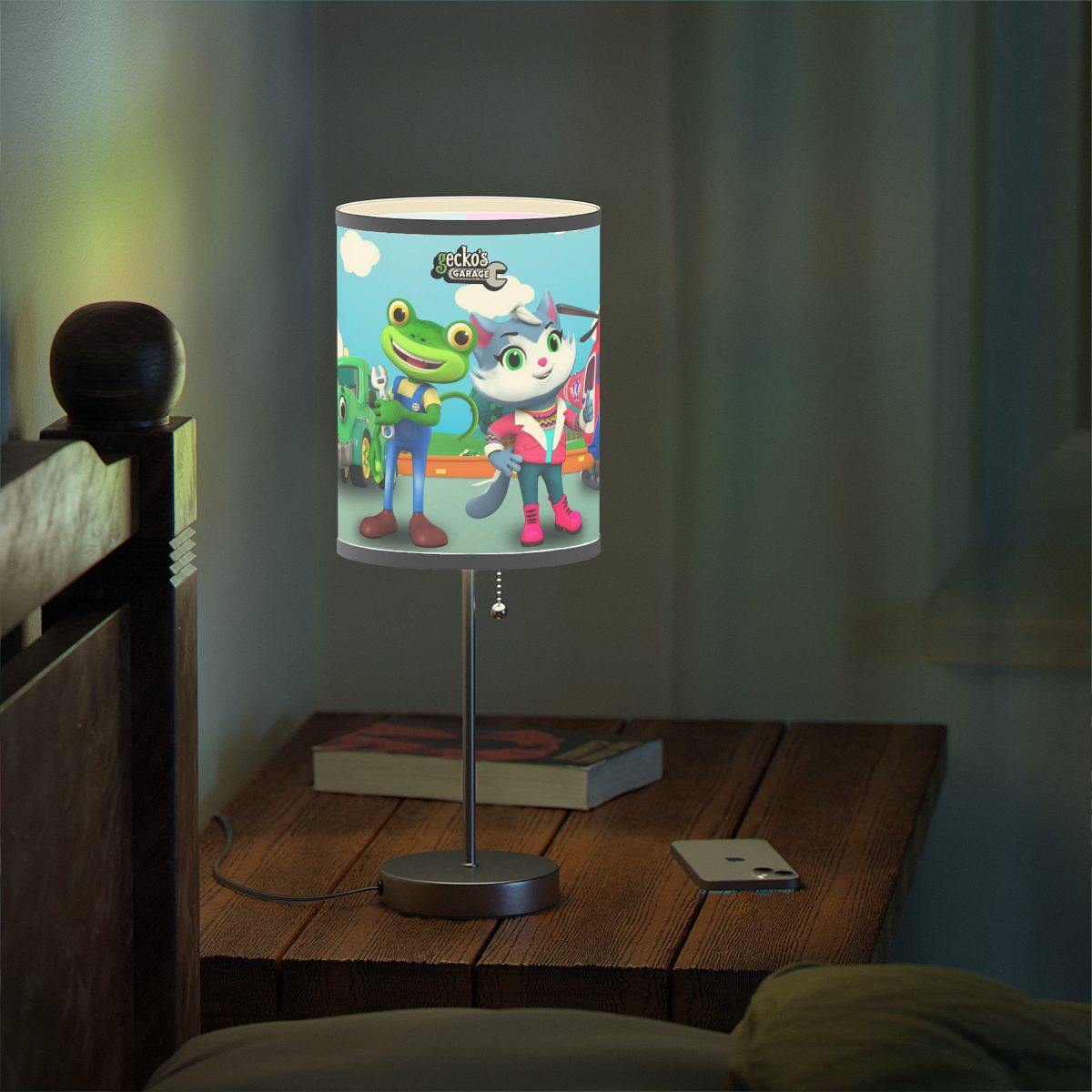 Gecko’s Garage Main Characters Lamp on a Stand Cool Kiddo 32