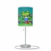 Gecko's Garage Green Lamp on a Stand