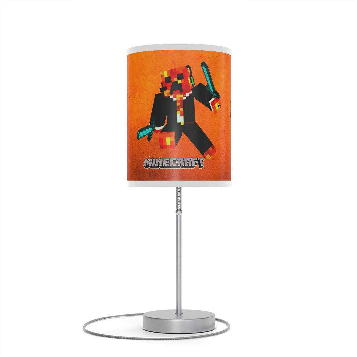 Preston Playz Minecraft Orange Lamp on a Stand Cool Kiddo 22