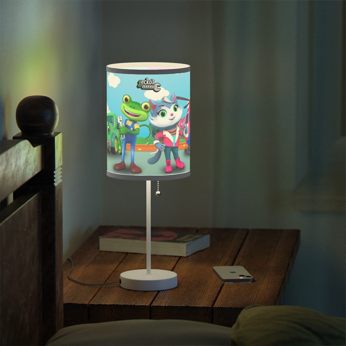 Gecko’s Garage Main Characters Lamp on a Stand Cool Kiddo 20