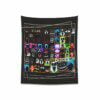 Invite your friends to a terrifying Halloween party with the DOOR ROBLOX horror tapestries.  Printed Wall Tapestry Cool Kiddo 48
