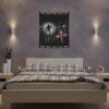 Roblox DOORS Horror Tapestries Crucifix Item Against Seek Printed Wall Tapestry for Halloween Cool Kiddo 54