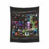 Invite your friends to a terrifying Halloween party with the DOOR ROBLOX horror tapestries.  Printed Wall Tapestry Cool Kiddo 60