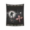 Roblox DOORS Horror Tapestries Crucifix Item Against Seek Printed Wall Tapestry for Halloween Cool Kiddo 34