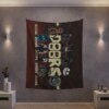 Terrifying Halloween Roblox DOORS Horror Printed Wall Tapestry Cool Kiddo 78