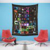 Invite your friends to a terrifying Halloween party with the DOOR ROBLOX horror tapestries.  Printed Wall Tapestry Cool Kiddo 74