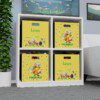 Pikmin 4 Customizable Name Yellow Felt Storage Box (single box) Cool Kiddo 20