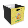 Pikmin 4 Customizable Name Yellow Felt Storage Box (single box) Cool Kiddo 22