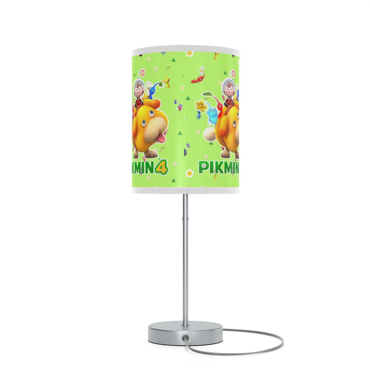 Pikmin 4 videogame Green Lamp on a Stand Cool Kiddo 24