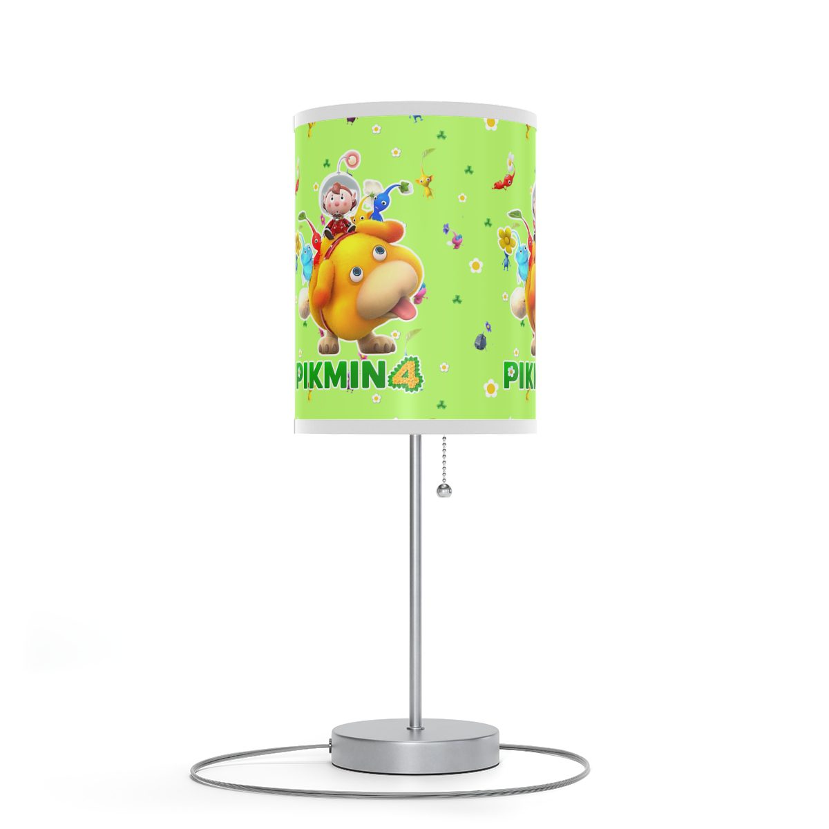 Pikmin 4 videogame Green Lamp on a Stand Cool Kiddo 26