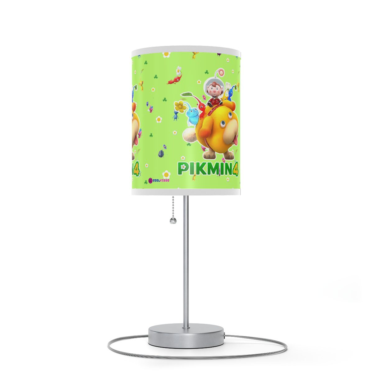 Pikmin 4 videogame Green Lamp on a Stand Cool Kiddo 28