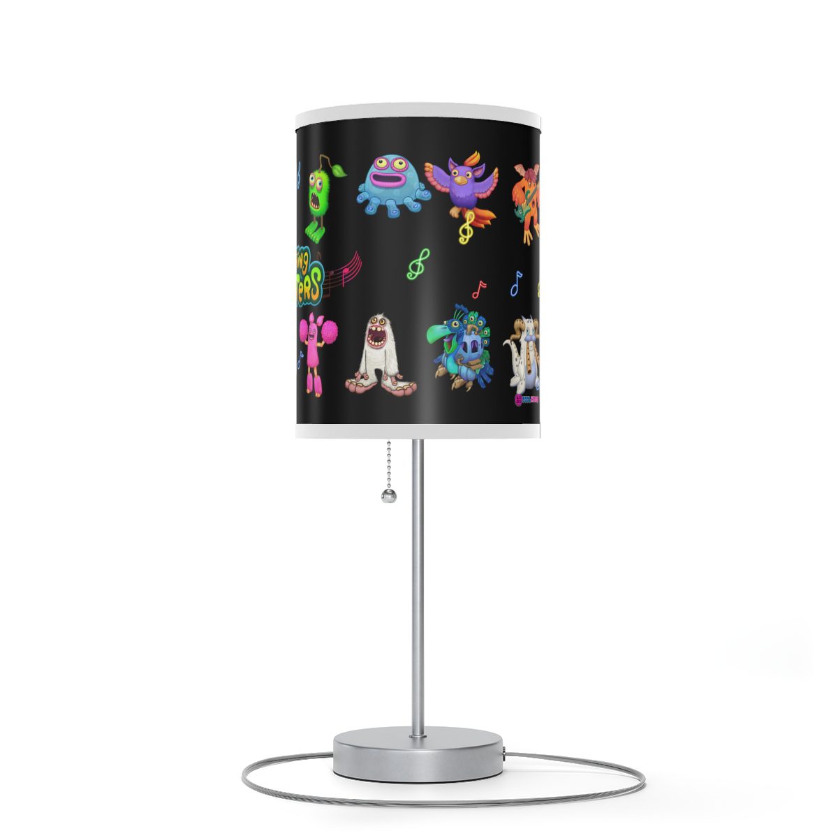 My Singing Monsters Black Lamp with Colorful Characters Cool Kiddo 28