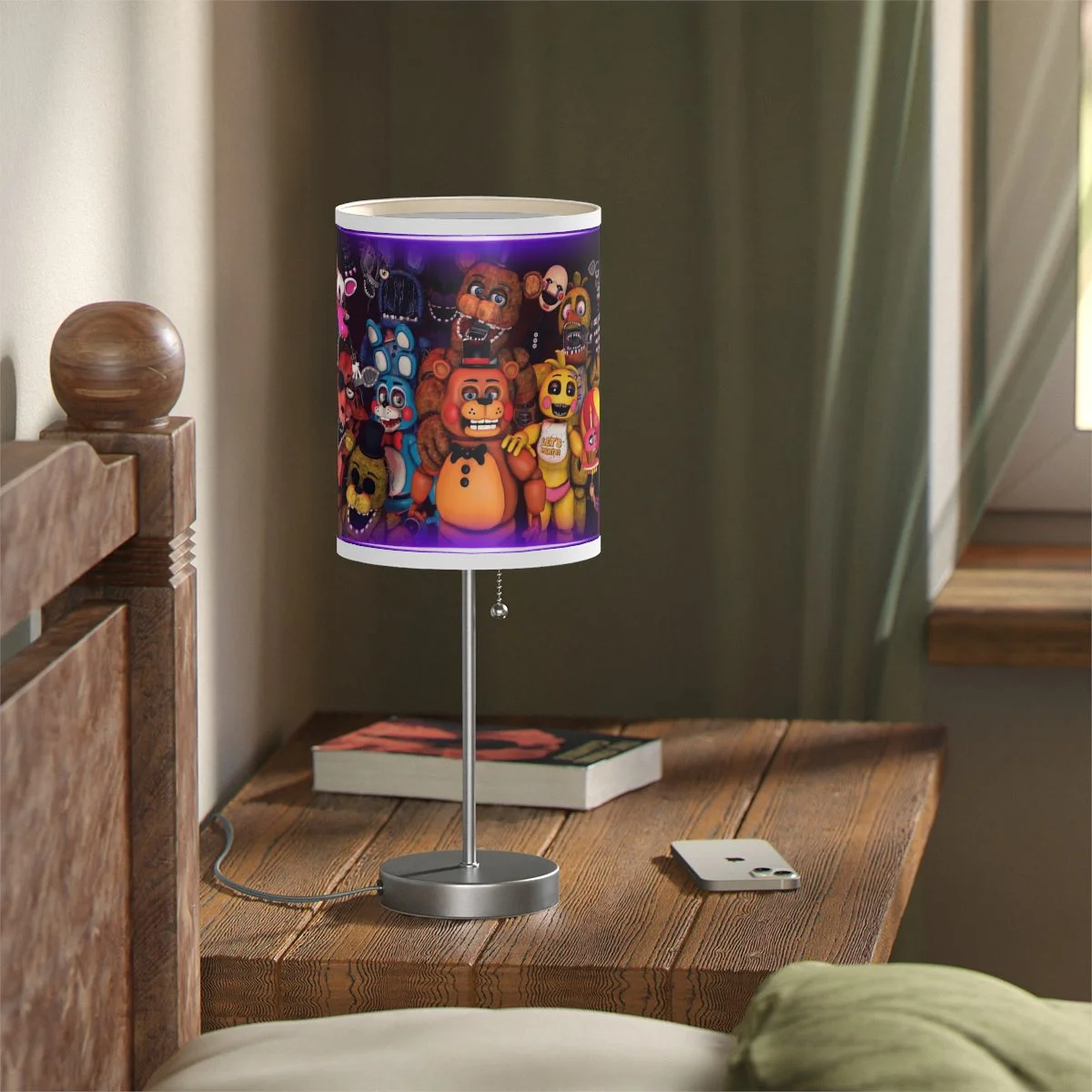 Five Nights At Freddy’s Characters Table Lamp Cool Kiddo 30