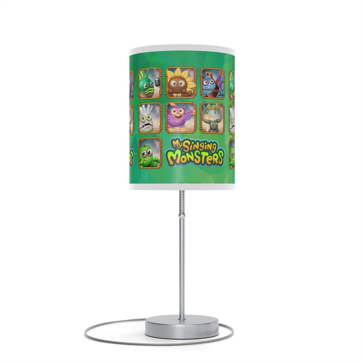 My Singing Monsters Green Lamp with characters Cool Kiddo 22