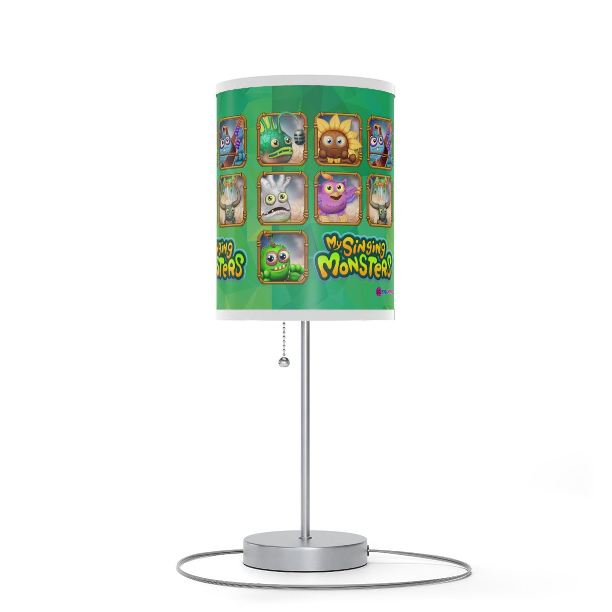 My Singing Monsters Green Lamp with characters