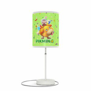 Pikmin 4 videogame Green Lamp on a Stand Cool Kiddo