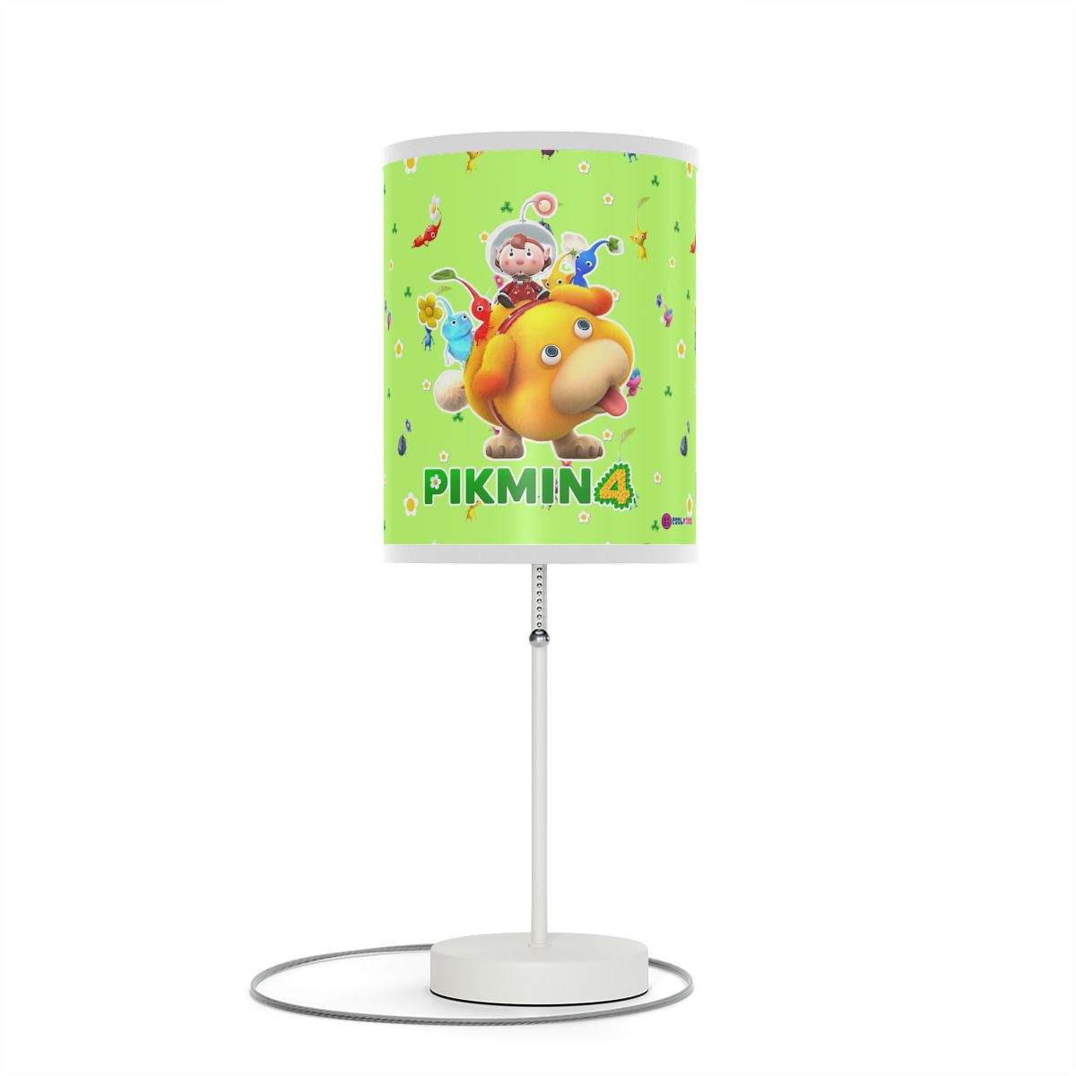 Pikmin 4 videogame Green Lamp on a Stand Cool Kiddo 10