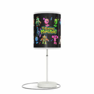 My Singing Monsters Black Lamp with Colorful Characters Cool Kiddo